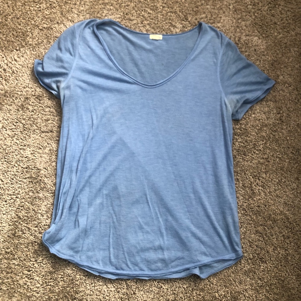 Garage Light Blue Short Sleeve Relaxed Tee